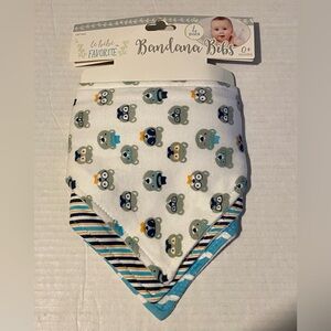 Bandana Bibs 0+ months baby le bebe pack of 3